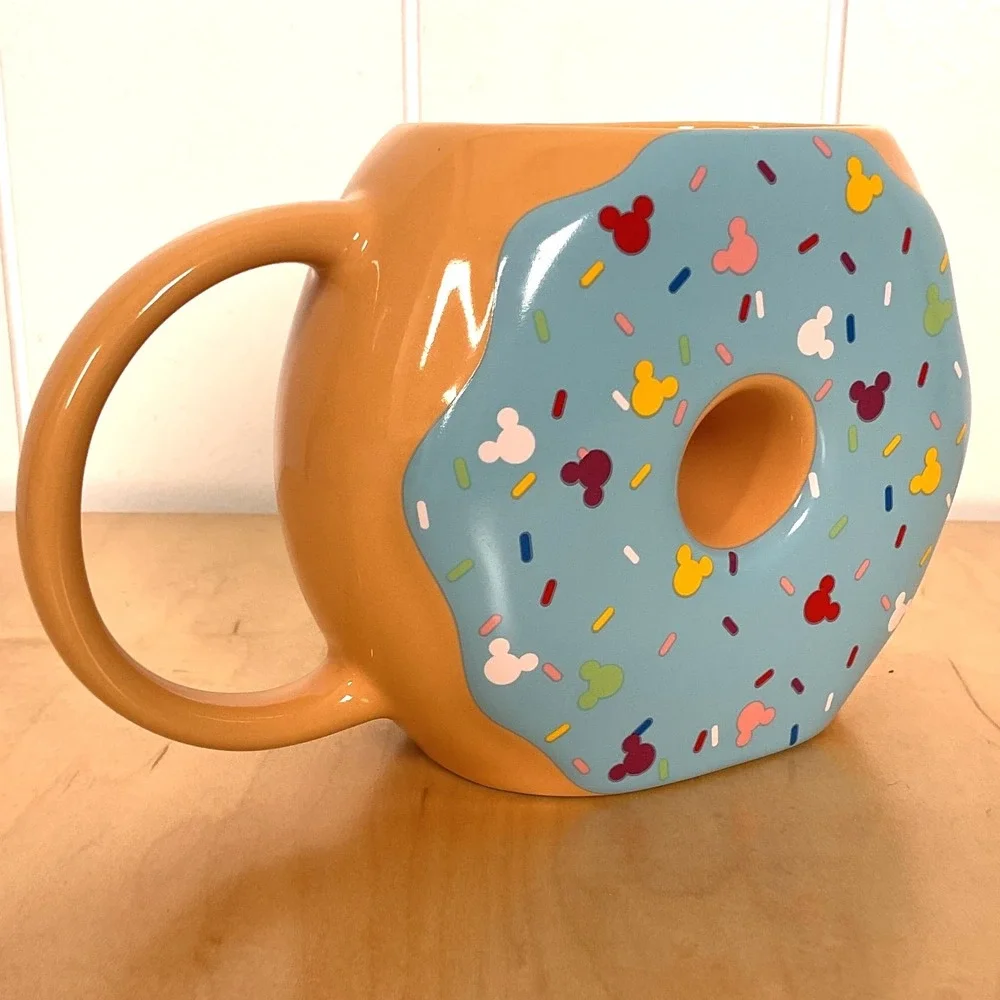 Disney Mickey Mouse‎ Ceramic Donut Shaped Mug